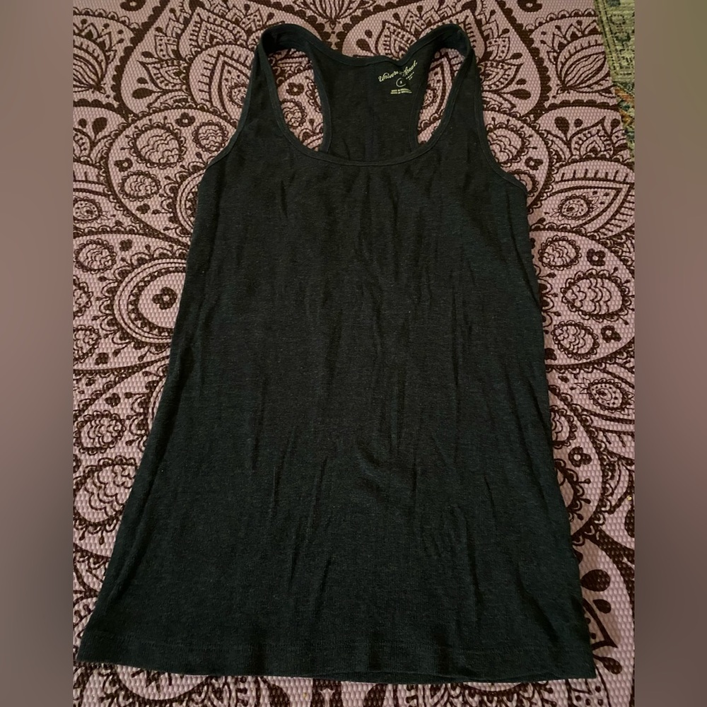 Universal Thread Light Navy Ribbed Cotton Racerback Tank - Picture 4 of 8